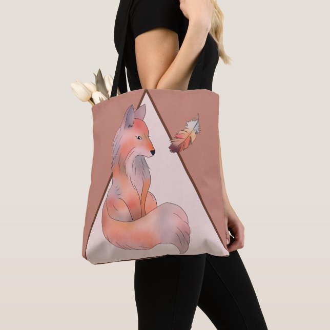 fox tote bag (Close Up)