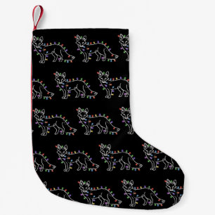 Fox Tree Christmas Xmas Pet Animal Lover Gifts  Small Christmas Stocking