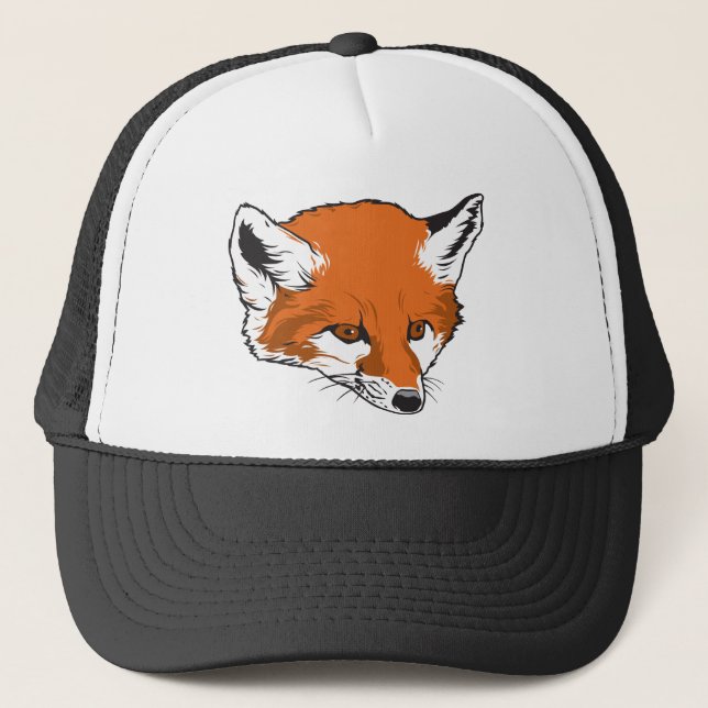 Fox Trucker Hat (Front)