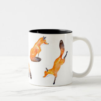fox Two-Tone coffee mug