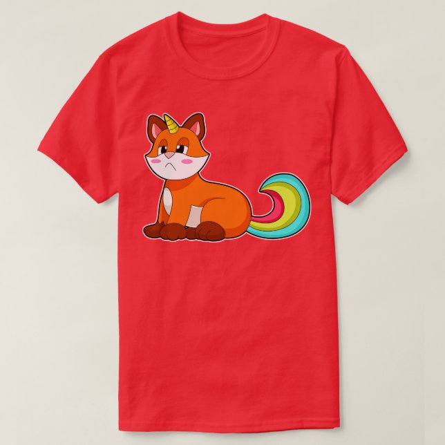 Fox Unicorn 1 T-Shirt (Design Front)