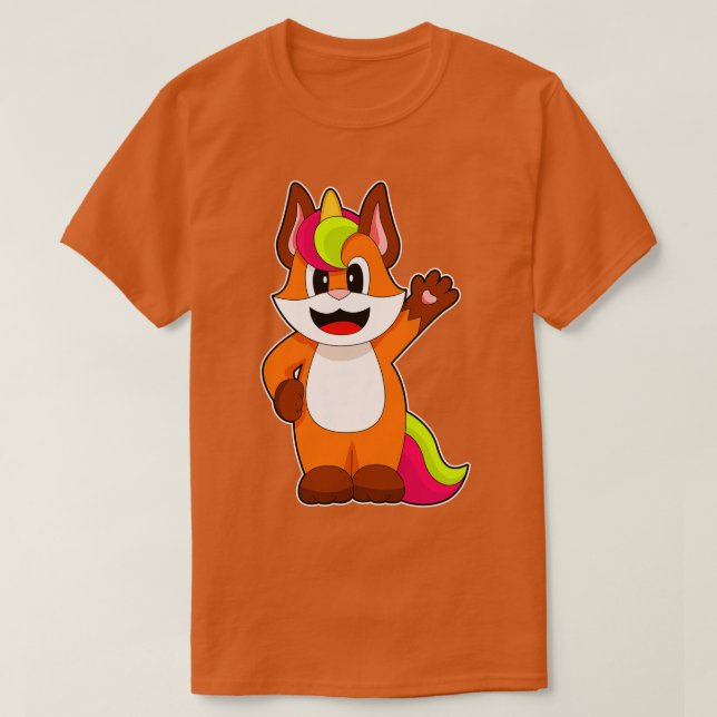 Fox Unicorn T-Shirt (Design Front)