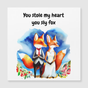 Fox Valentine's Day Card