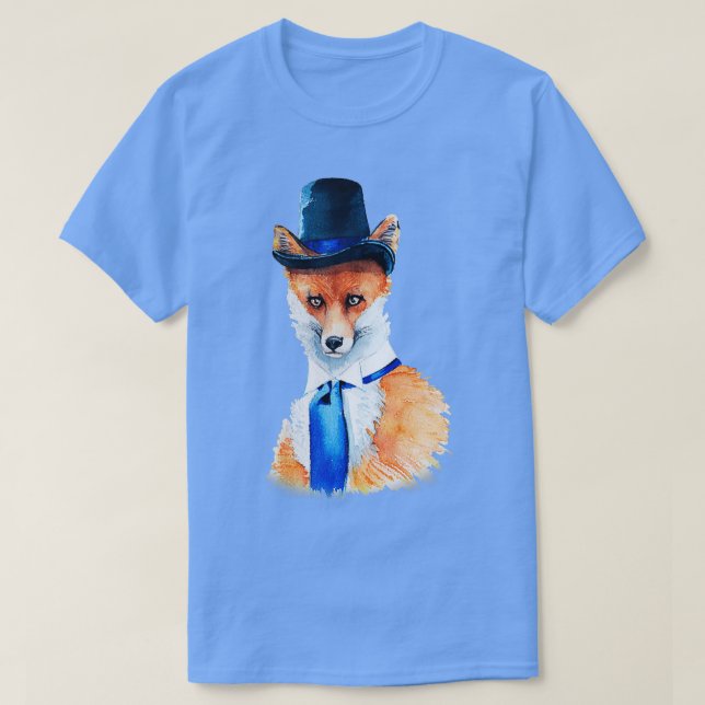 Fox watercolor T-Shirt (Design Front)