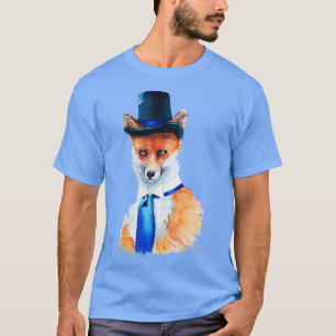 Fox watercolor T-Shirt