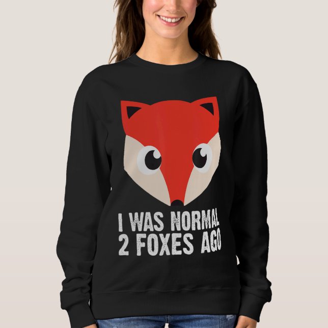 Fox Wild Animal Fox  Men Women Boys Girls Kids 1 Sweatshirt (Front)