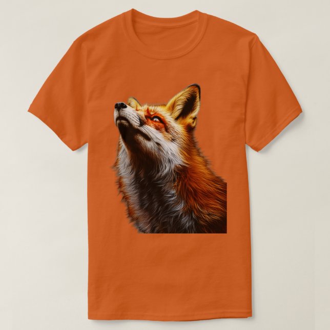 Fox Wild Whiskers T-Shirt (Design Front)