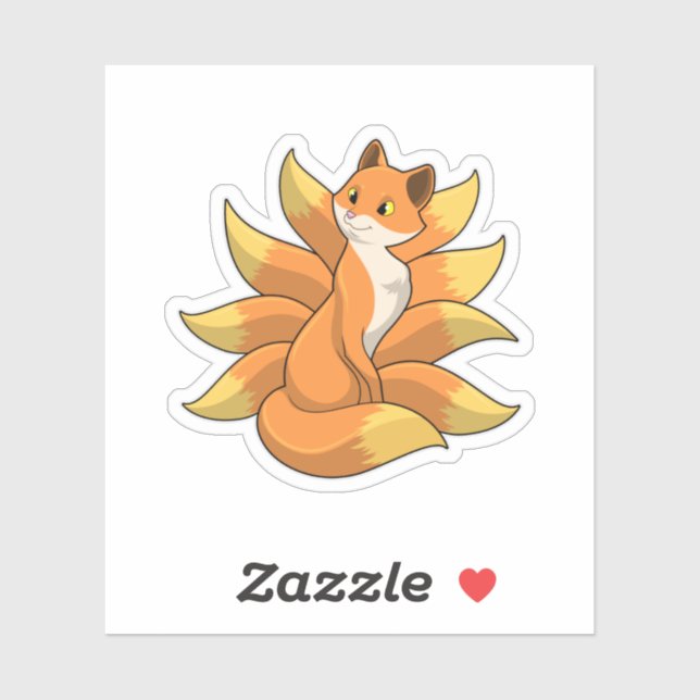 Fox with 9 Fox tails (Sheet)