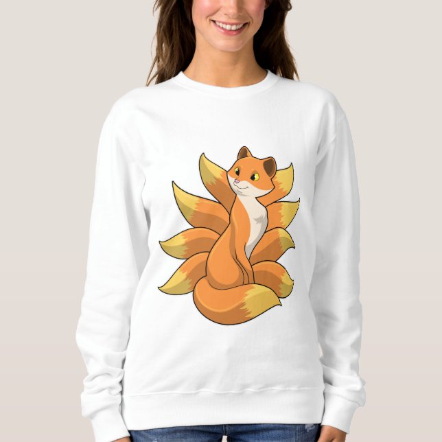 Fox with 9 Fox tails Sweatshirt (Front)