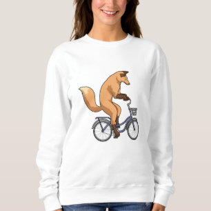 Fox with Bicycle Sweatshirt