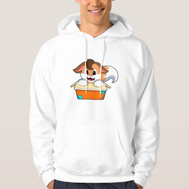 Fox with Box Hoodie (Front)