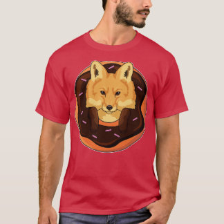 Fox with Doughnut T-Shirt