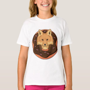 Fox with Doughnut T-Shirt