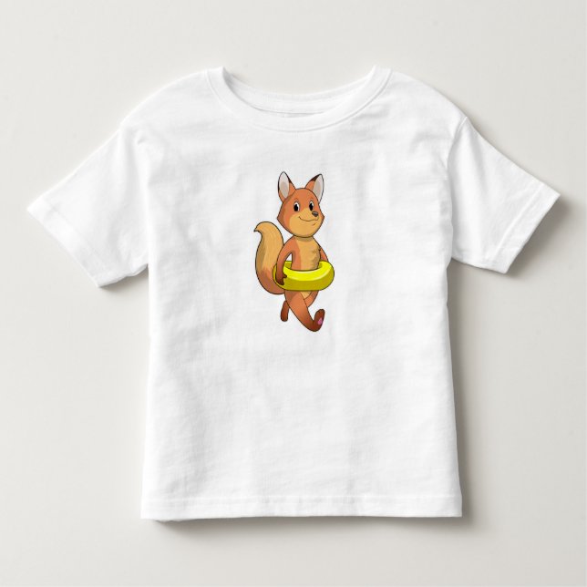 Fox with Lifebuoy Toddler T-Shirt (Front)