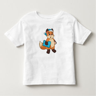 Fox with Nightcap Toddler T-Shirt