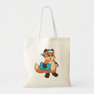 Fox with Nightcap Tote Bag