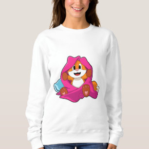 Fox with Pillow and Blanket Sweatshirt