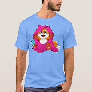 Fox with Pillow and Blanket T-Shirt