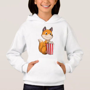 Fox with Popcorn