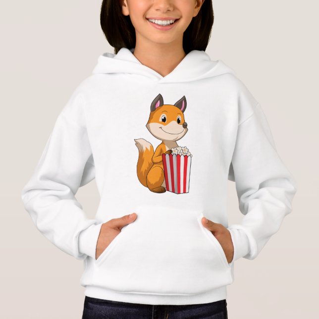 Fox with Popcorn (Front)
