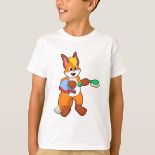 Fox with Towel & Brush T-Shirt