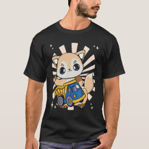 Fox With Truck For Trucker And Toy Fans T-Shirt