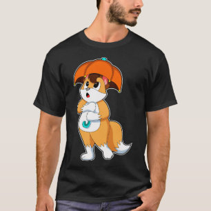 Fox with Umbrella 2 T-Shirt