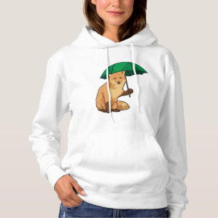 Fox with Umbrella Hoodie