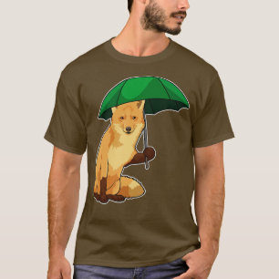 Fox with Umbrella T-Shirt