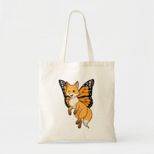 Fox with Wing Tote Bag