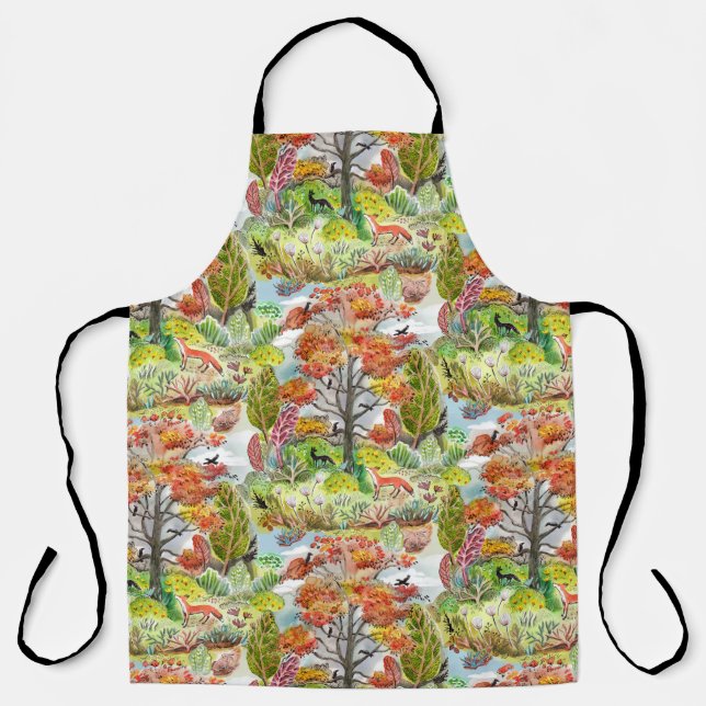 Fox Woodland Apron (Front)