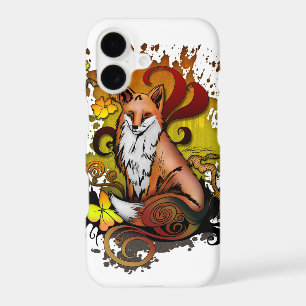 Fox Woodland iPhone 17 Case in Cosy Autumn