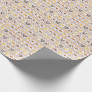 Fox wrapping paper