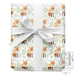 Fox Wrapping Paper