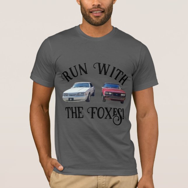Foxbody Run with the Foxes T-Shirt (Front)