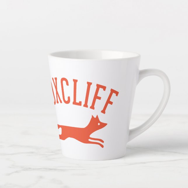 Foxcliff Latte Mug Large and Small (Right)