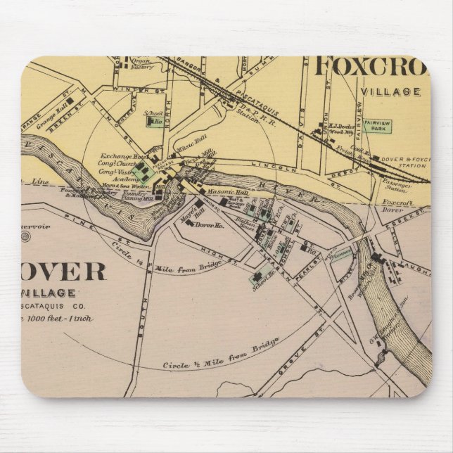 Foxcroft, Dover Mouse Pad (Front)