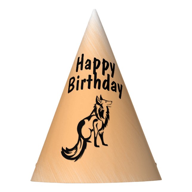 Foxed Party Hat (Front)