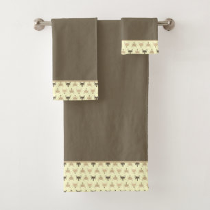 Foxes Bath Towel Set