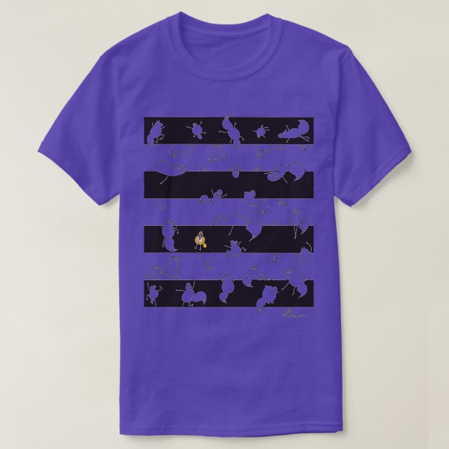 Foxes everywhere T-Shirt (Design Front)
