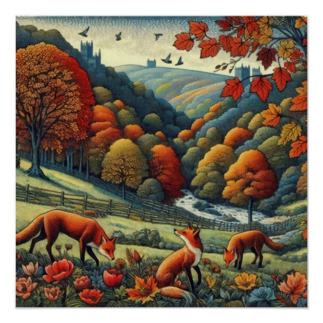 Foxes Poster (Front)