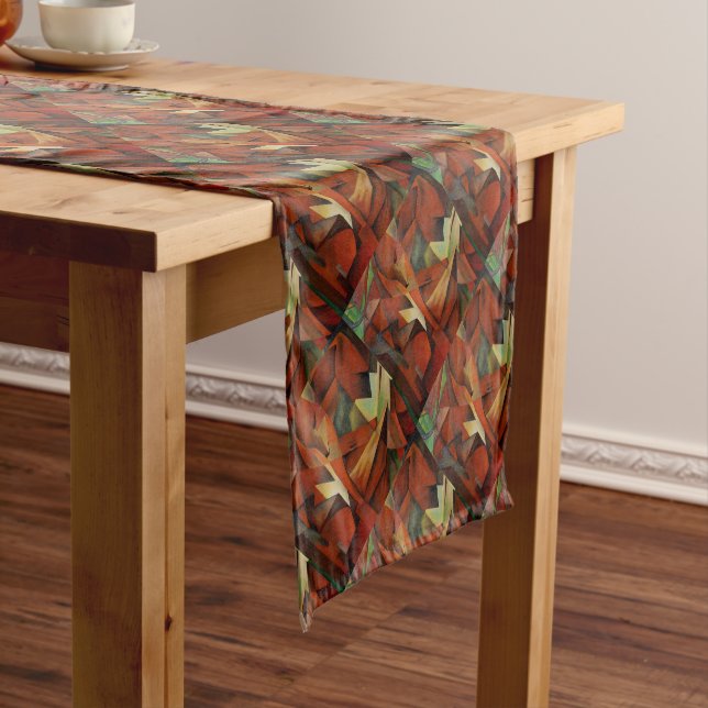 Foxes Short Table Runner (In Situ)
