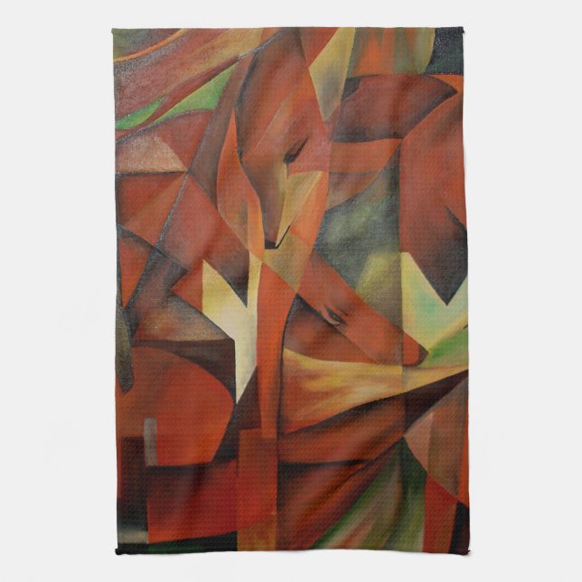 Foxes Tea Towel (Vertical)