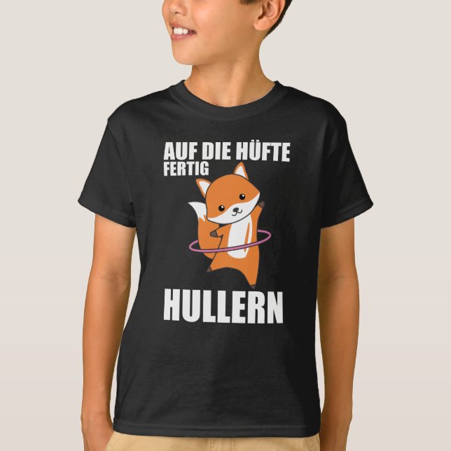 Foxes The Hullern Smart Hoop Fox T-Shirt (Front)