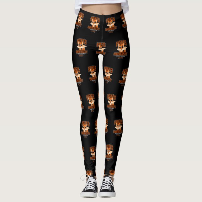 Foxes University Leggings (Front)