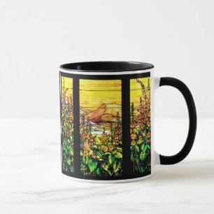 Foxglove Garden Stained Glass Mug