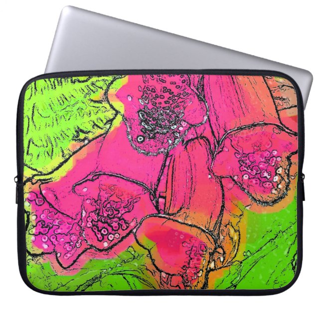 FOXGLOVE LAPTOP SLEEVE (Front)