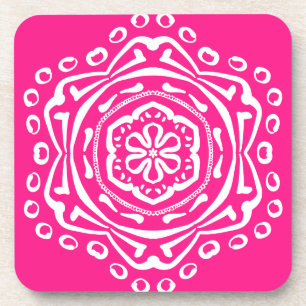 Foxglove Mandala Coaster
