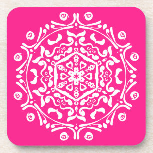 Foxglove Mandala Coaster