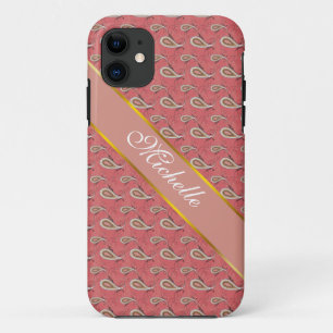 Foxglove Petal Paisley Pattern Case-Mate iPhone Case